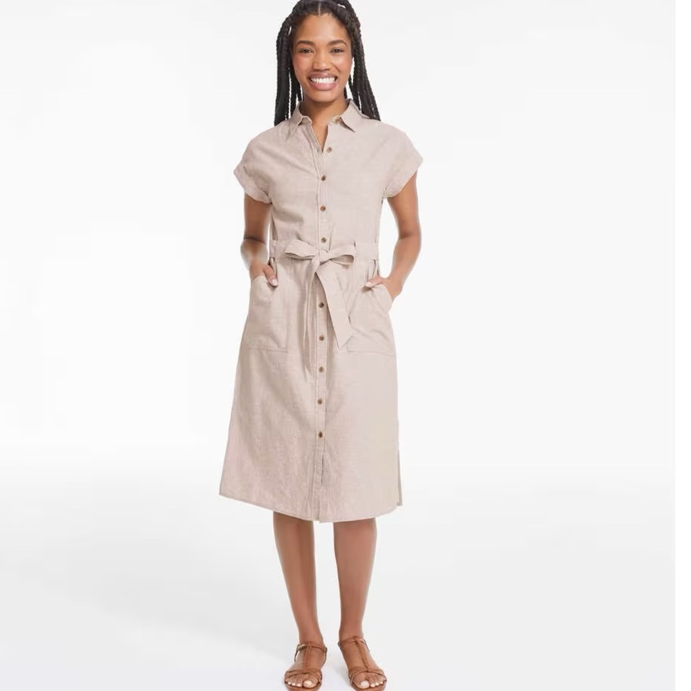 Joe Fresh Linen Shirtdress